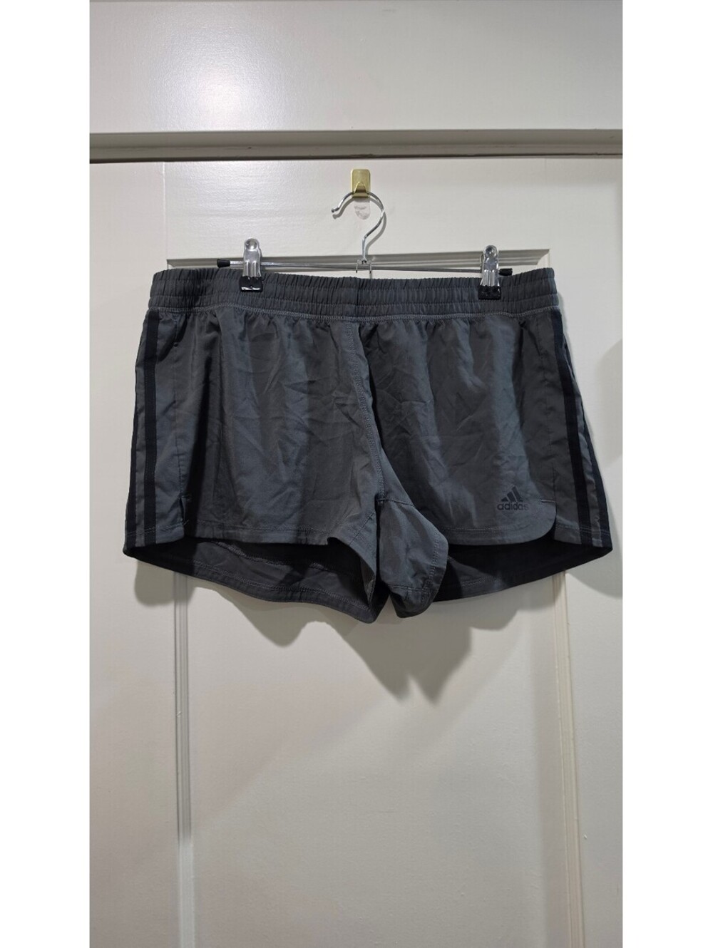 Adidas Women's Gray AEROREADY Running Shorts Size L